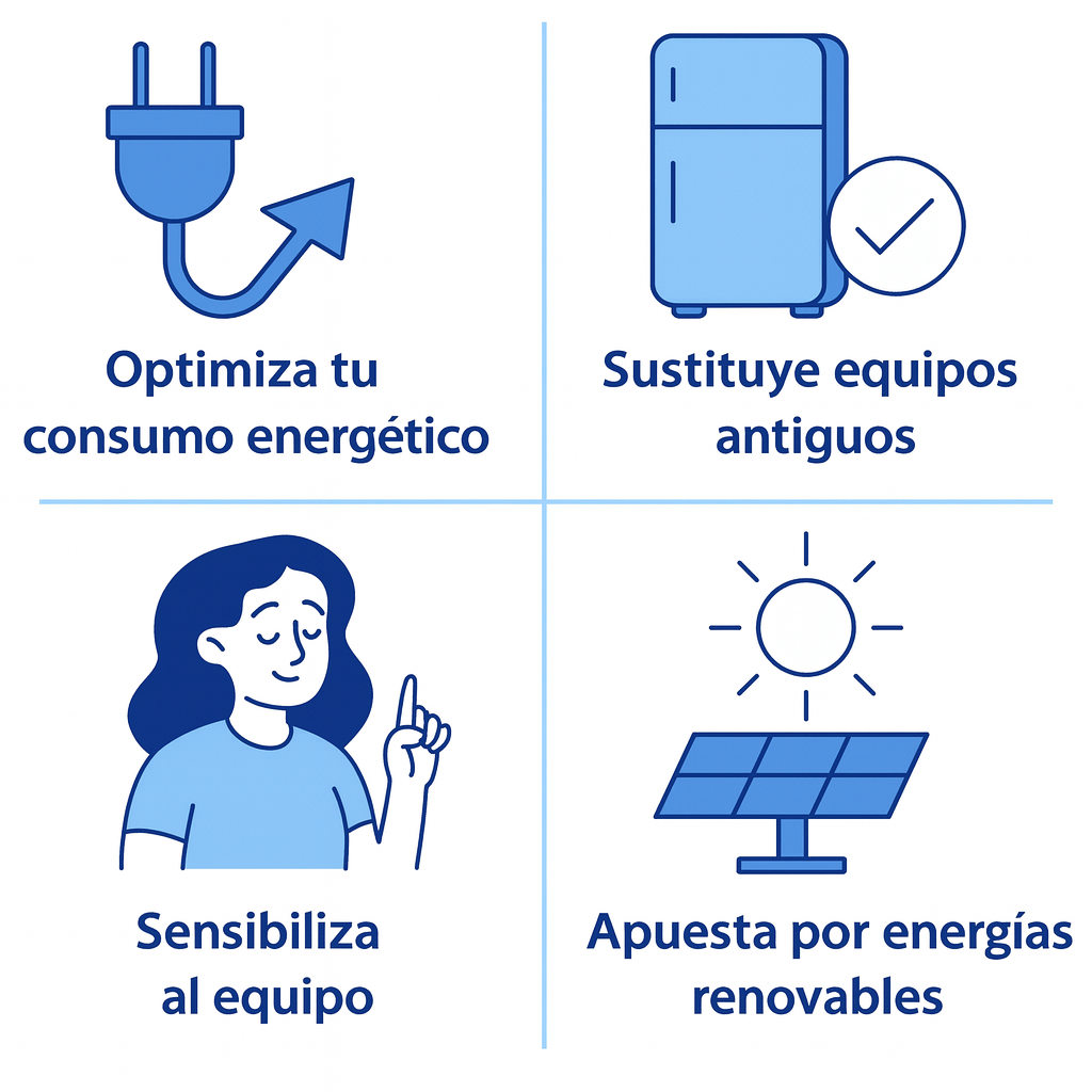 Resumen visual de decisiones con gran impacto